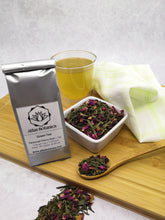 Load image into Gallery viewer, Green Flavoured Cherry Rose Tea 25g